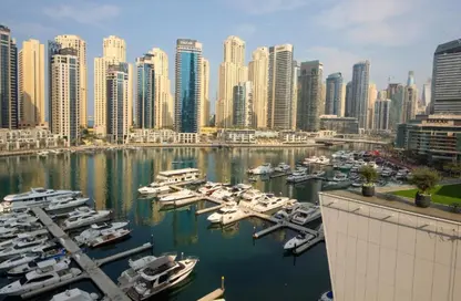 شقة - غرفة نوم - 2 حمامات للايجار في شراع المارينا - دبي مارينا - دبي