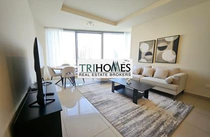 Apartment - 1 - 2 for rent in Sun Tower - Shams Abu Dhabi - Al Reem Island - Abu Dhabi