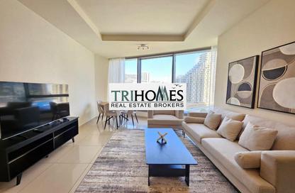 Apartment - 1 - 2 for rent in Sun Tower - Shams Abu Dhabi - Al Reem Island - Abu Dhabi