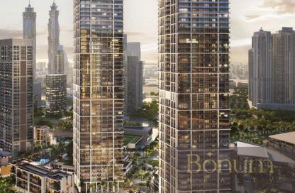 Apartment - Studio - 1 Bathroom for sale in Peninsula Four - Peninsula - Business Bay - Dubai