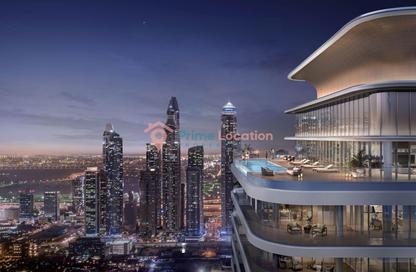 Apartment - 2 Bedrooms - 2 Bathrooms for sale in Seapoint Tower 1 - Seapoint - EMAAR Beachfront - Dubai Harbour - Dubai