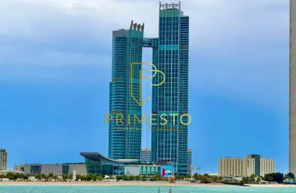 شقة - 2 غرف نوم - 3 حمامات للايجار في أبراج نيشن تاورز - شارع الكورنيش - أبوظبي