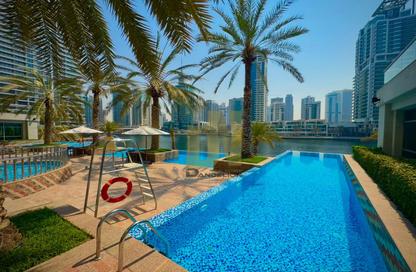 Apartment - 2 - 3 for rent in Fairfield Tower - Park Island - Dubai Marina - Dubai
