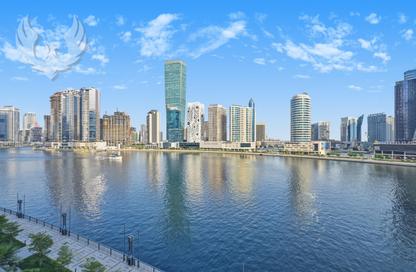 Apartment - 4 - 5 for rent in Peninsula Five - Peninsula - Business Bay - Dubai