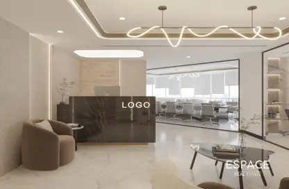 مكتب - استوديو - 1 حمام للايجار في فورتشن إكزيكتيف - (JLT) مجمع T - أبراج بحيرات الجميرا - دبي