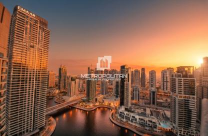 Apartment - 1 - 2 for rent in Fairfield Tower - Park Island - Dubai Marina - Dubai