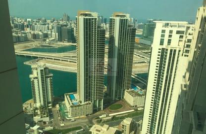 Apartment - 1 Bedroom - 2 Bathrooms for rent in Marina Blue Tower - Marina Square - Al Reem Island - Abu Dhabi Apartment - 1 Bedroom - 2 Bathrooms for rent in Marina Blue Tower - Marina Square - Al Reem Island - Abu Dhabi