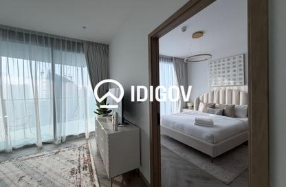 Apartment - 1 - 1 for rent in Peninsula Three - Peninsula - Business Bay - Dubai