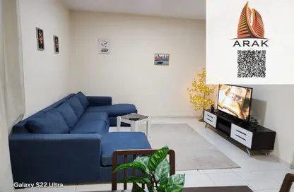 Apartment - 1 Bedroom - 2 Bathrooms for rent in Ajman Corniche Residences - Ajman Corniche Road - Ajman