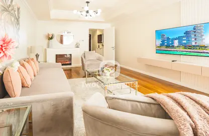 شقة - غرفة نوم - 2 حمامات للايجار في برج الأميرة - دبي مارينا - دبي