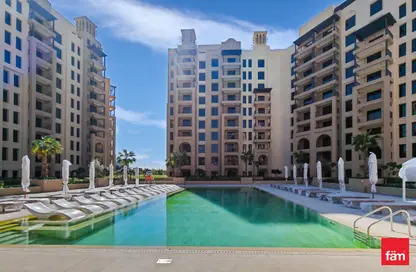Apartment - 3 Bedrooms - 4 Bathrooms for rent in Al Jazi - Madinat Jumeirah Living - Umm Suqeim - Dubai