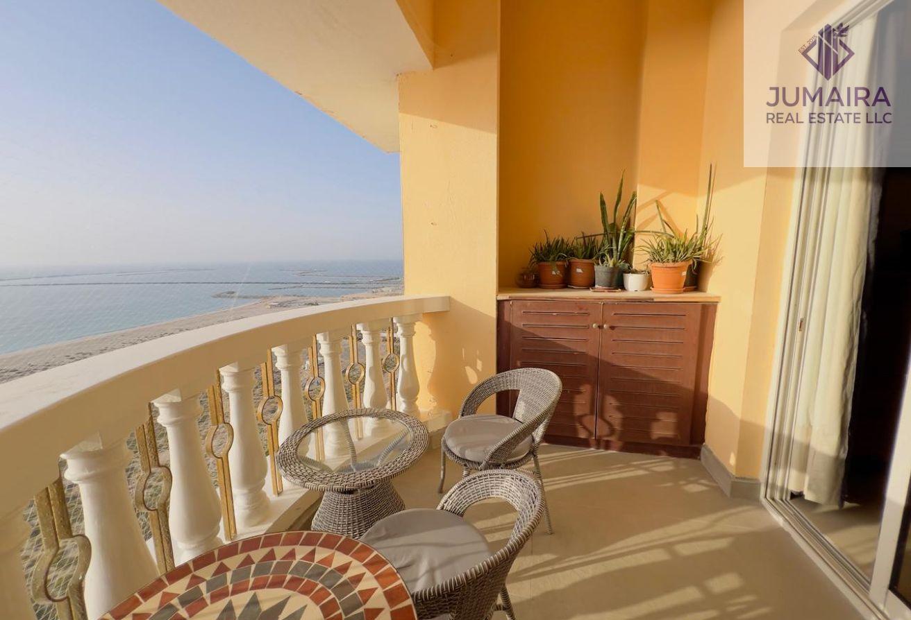 Furnished Studio|High Floor|Sea View|Bills Incuded