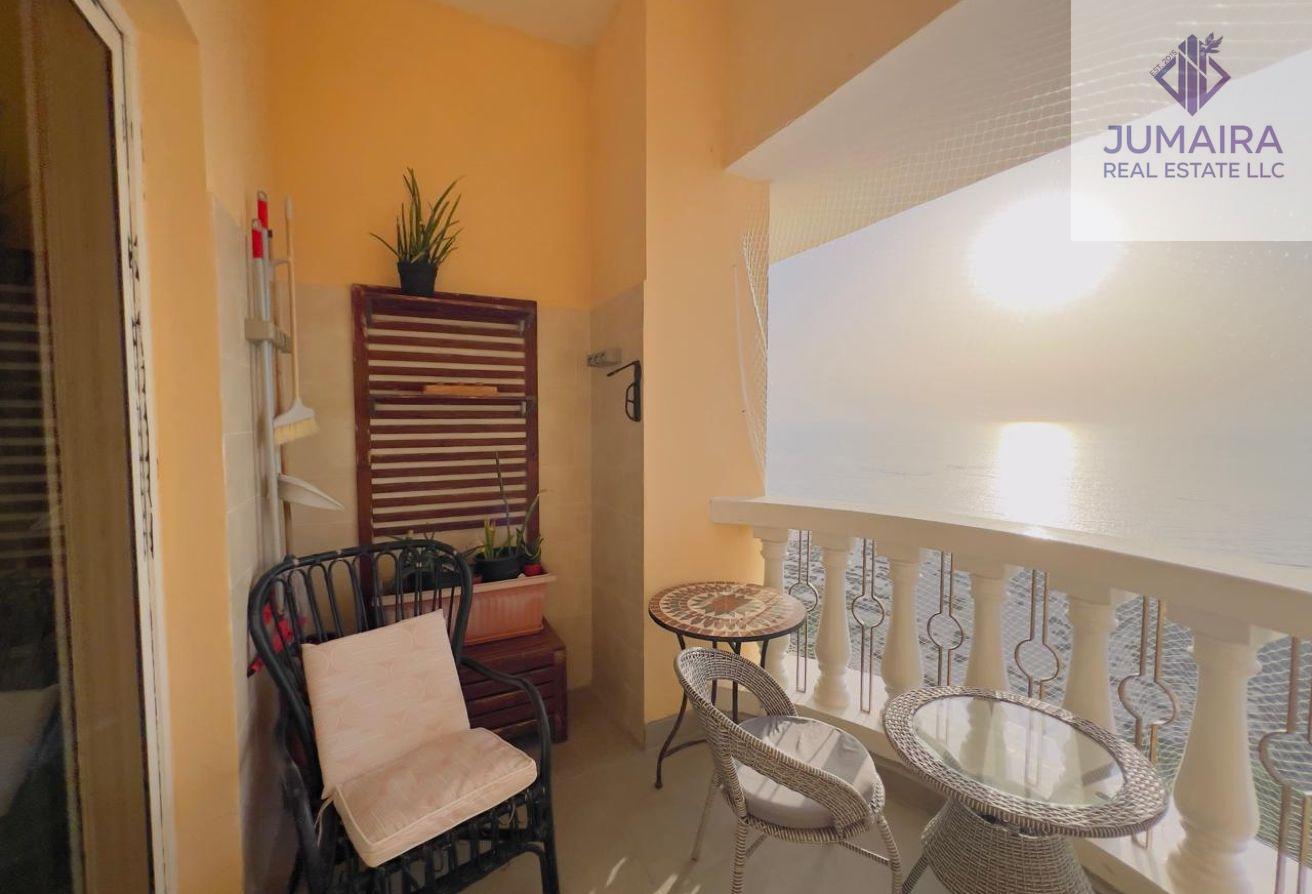 Furnished Studio|High Floor|Sea View|Bills Incuded