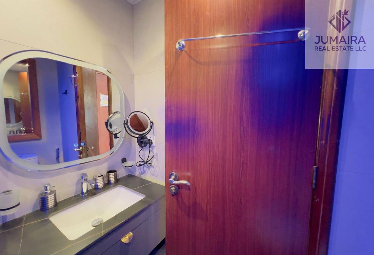 Furnished Studio|High Floor|Sea View|Bills Incuded