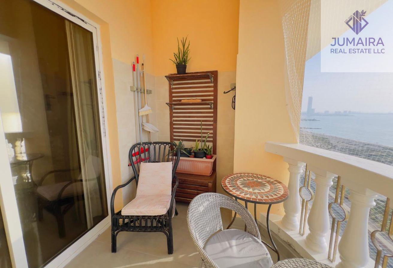 Furnished Studio|High Floor|Sea View|Bills Incuded