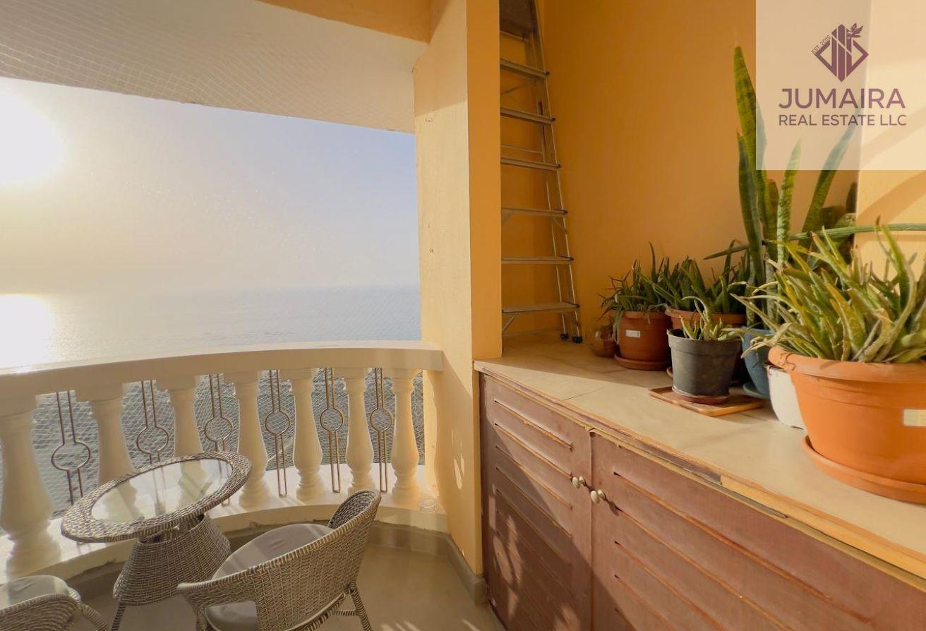 Furnished Studio|High Floor|Sea View|Bills Incuded