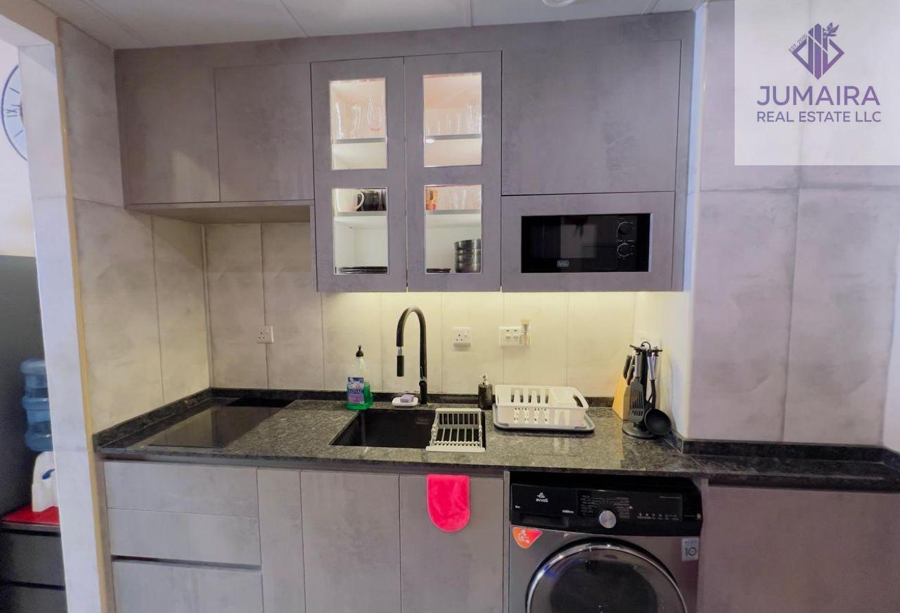 Furnished Studio|High Floor|Sea View|Bills Incuded