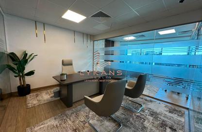 Office Space - Studio - 2 Bathrooms for rent in The Prime Tower - Business Bay - Dubai