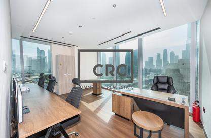 Office Space - Studio - 1 Bathroom for rent in 48 Burj gate - Downtown Dubai - Dubai