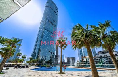 Apartment - 1 - 2 for rent in Sun Tower - Shams Abu Dhabi - Al Reem Island - Abu Dhabi