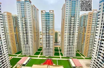 Apartment - 2 Bedrooms - 3 Bathrooms for rent in Ajman One Towers - Al Sawan - Ajman