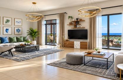 Apartment - 4 - 5 for rent in Lamaa Building 4 - Lamaa - Madinat Jumeirah Living - Umm Suqeim 3 - Umm Suqeim - Dubai