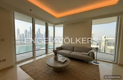 Apartment - 2 Bedrooms - 2 Bathrooms for sale in Palace Beach Residence Tower 2 - Palace Beach Residence - EMAAR Beachfront - Dubai Harbour - Dubai