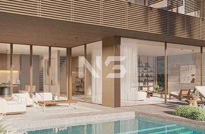 Villa - 6 Bedrooms - 7+ Bathrooms for sale in Villa Blue Horizon Frond C - Villa Blue Horizon - The Beach Collection Villas - Palm Jebel Ali - Dubai