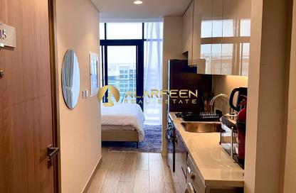 Apartment - Studio - 1 Bathroom for rent in Azizi Riviera 32 - Azizi Riviera - Meydan One - Meydan - Dubai