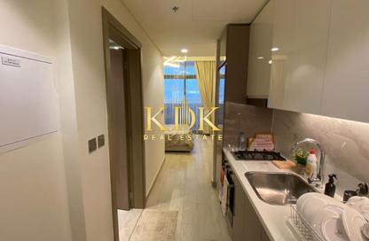 Apartment - Studio - 1 Bathroom for rent in Azizi Riviera 43 - Azizi Riviera - Meydan One - Meydan - Dubai