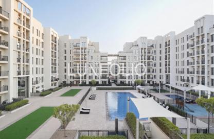Apartment - 3 Bedrooms - 3 Bathrooms for rent in Hayat Boulevard 2A - Hayat Boulevard 2 - Hayat Boulevard - Town Square - Dubai