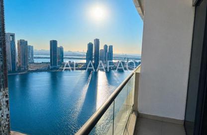 Apartment - 2 Bedrooms - 4 Bathrooms for rent in Al Mamzar - Al Mamzar - Sharjah - Sharjah