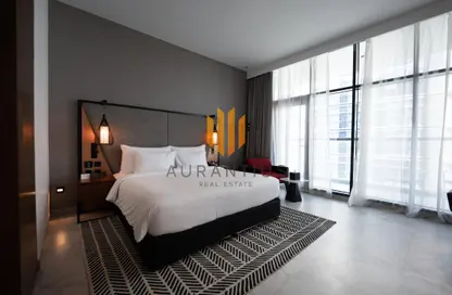 Apartment - Studio - 1 Bathroom for sale in Dolphin Tower - Business Bay - Dubai