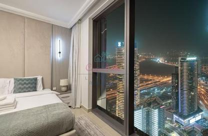 Apartment - 1 Bedroom - 2 Bathrooms for rent in Boulevard Point - Downtown Dubai - Dubai