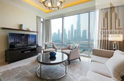 Apartment - 1 Bedroom - 1 Bathroom for rent in Emaar Towers - Deira - Dubai