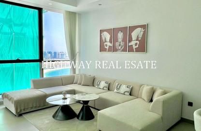 Apartment - 1 - 2 for rent in La Plage Tower - Al Mamzar - Sharjah - Sharjah