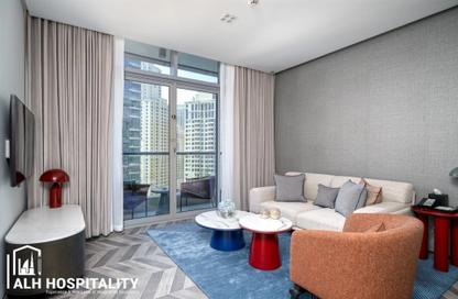 Hotel  and  Hotel Apartment - 1 Bedroom - 1 Bathroom for rent in InterContinental Dubai Marina - Dubai Marina - Dubai