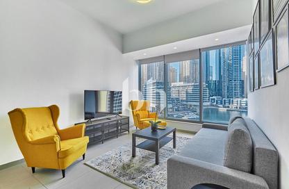 Apartment - 1 - 2 for sale in Silverene Tower B - Silverene - Dubai Marina - Dubai