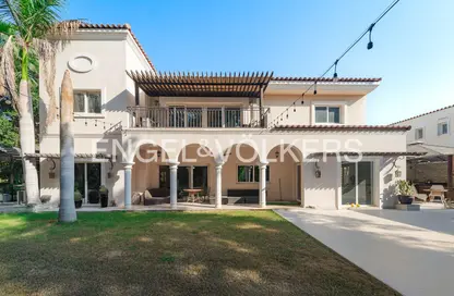 فيلا - 5 غرف نوم - 7 حمامات للايجار في الروضة الخضراء غرب - مجتمع الحدائق - مجمع دبي للاستثمار - دبي