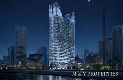 Apartment - 1 Bedroom - 2 Bathrooms for sale in Binghatti Skyhall - Business Bay - Dubai