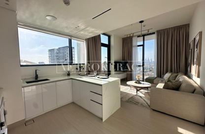Apartment - 2 - 3 for rent in Binghatti House - District 10 - Jumeirah Village Circle - Dubai