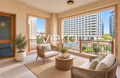 Apartment - 2 - 3 for rent in Marina Residences 1 - Marina Residences - Palm Jumeirah - Dubai