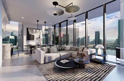 Apartment - 1 Bedroom - 2 Bathrooms for sale in Peninsula Four - Peninsula - Business Bay - Dubai