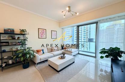 Apartment - 1 Bedroom - 2 Bathrooms for rent in Ocean Heights - Dubai Marina - Dubai