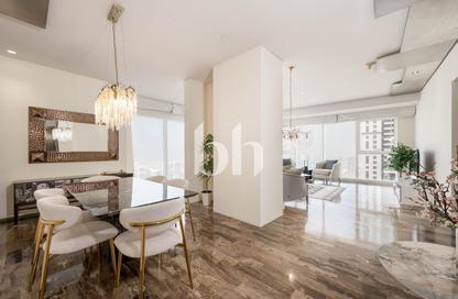 Apartment - 4 Bedrooms - 4 Bathrooms for rent in Damac Heights - Dubai Marina - Dubai