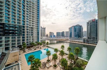 Apartment - Studio - 1 Bathroom for sale in Damac Maison Prive A - Damac Maison Prive - Business Bay - Dubai