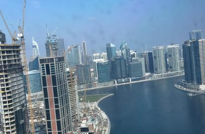 مكتب - استوديو للايجار في برج تشرشل للأعمال - أبراج تشرشل - الخليج التجاري - دبي