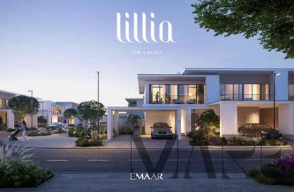 Townhouse - 4 Bedrooms - 5 Bathrooms for sale in Lillia - The Valley - Dubai