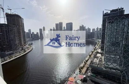 Apartment - Studio - 1 Bathroom for rent in Damac Maison Prive A - Damac Maison Prive - Business Bay - Dubai