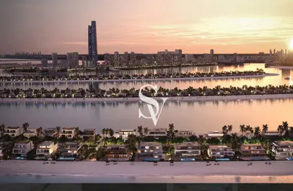 Villa - 6 Bedrooms for sale in Signature Villas Frond F - Signature Villas - Palm Jebel Ali - Dubai Villa - 6 Bedrooms for sale in Signature Villas Frond F - Signature Villas - Palm Jebel Ali - Dubai